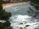 Plage et falaise de Llafranch