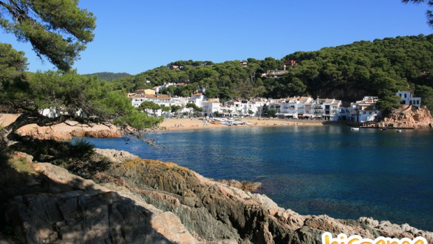 Tamariu costa brava espagne