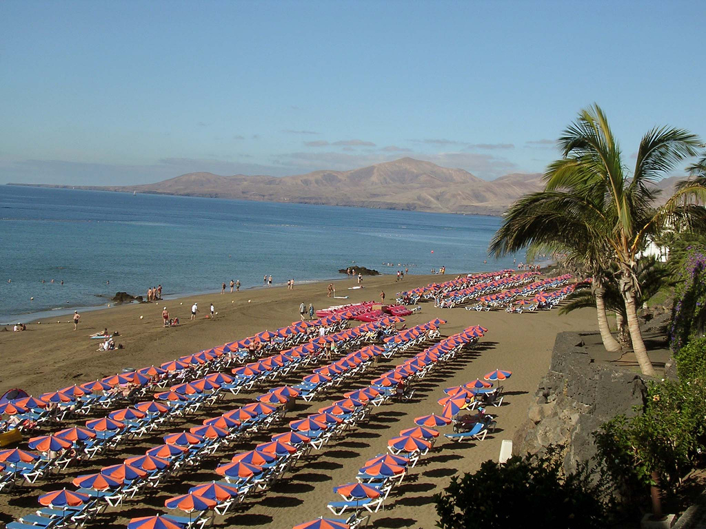 Plage Puerto des Carmen Espagne