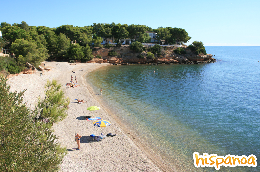 Plage de Ampolla costa dorada espagne