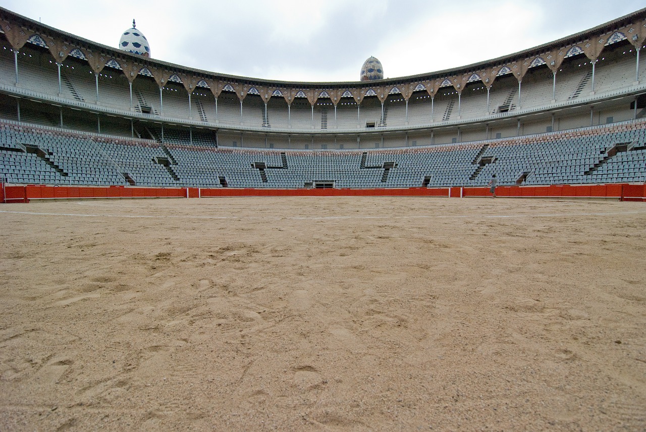 arène de forme ronde