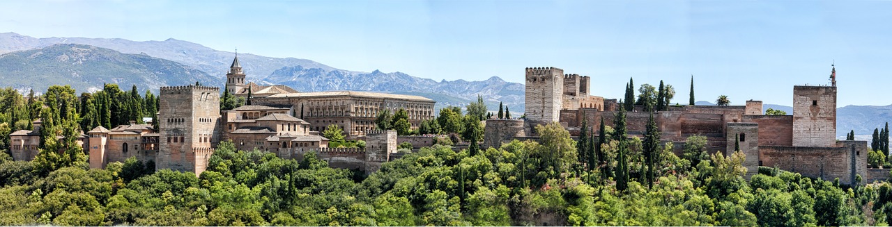 Le palais de l'Alhambra à Grenade