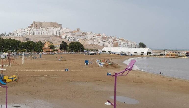 Peniscola, un joli coin en bord de mer en Espagne