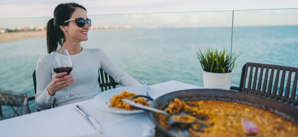 restaurant avec paella