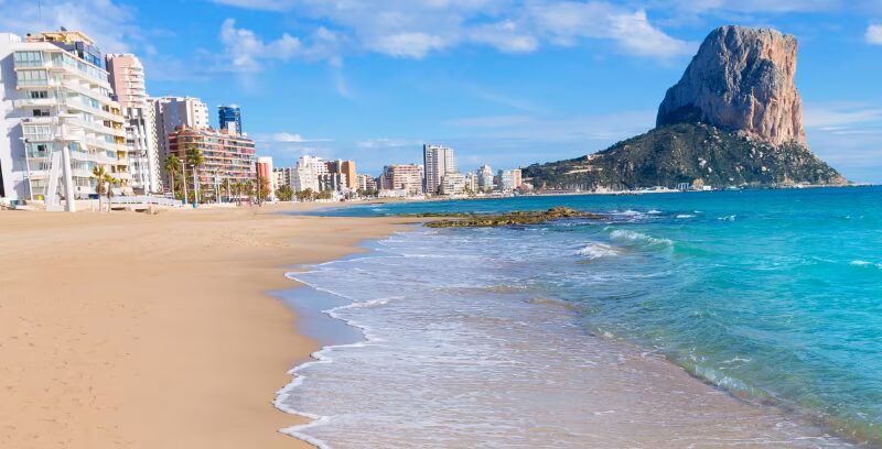 Cap sur les plus belles plages de Calpe en Espagne